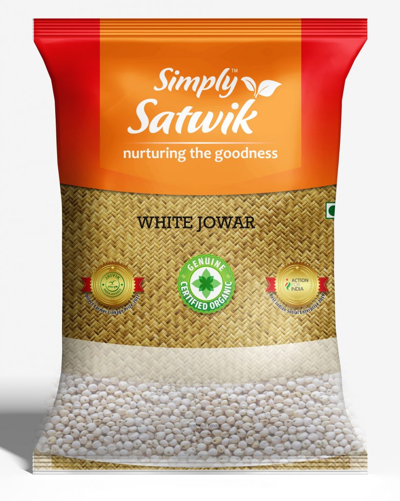 White Jowar (1kg5kg) Market connect to organic produce